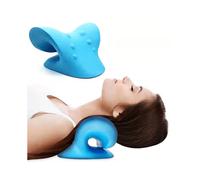 Neck Shoulder Stretcher Relaxer Cervical Chiropractic Traction Device Massage Pillow for Pain Relief Cervical Spine Alignment