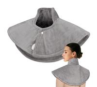 Neck & Shoulders Heat Pad, Electric Neck Heating Pad with 9 Heat Options, Auto-Off Timer, Overheat Protection, Hand Washable Fast Heating Pad - Grey