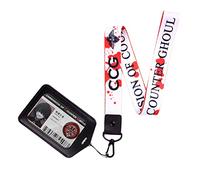 Neck Strap Lanyard for Tokyo Ghoul with Juzo Suzuya CCG ID Card in Badge Holder Juuzou Anime Key Holder (Suzuya)