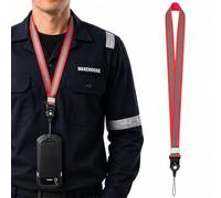 Neck Strap Lanyard for Zebra TC21 TC26 TC22 TC27 TC51 TC52 TC53 TC56 TC57 TC58 TC510K Handheld Mobile Computers, Wear for Warehouse Logistics (Red)