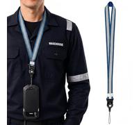 Neck Strap Lanyard for Zebra TC21 TC26 TC22 TC27 TC51 TC52 TC53 TC56 TC57 TC58 TC510K Handheld Mobile Computers, Wear for Warehouse Logistics (Blue)