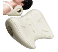Neck Stretcher - 11.5cm Shoulders Relaxer Cervical | Rechargeable Massage Pillow | Traction Device Pillows for Muscle Relax and TMJ, Pack Reliefs - Upgraded Gel Shoulder