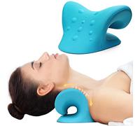 Neck Stretcher for Pain Relief, Neck and Shoulder Relaxer, Cervical Traction Device for TMJ Pain Relief and Cervical Spine Alignment Neck Curve Corrector, Chiropractic Pillow