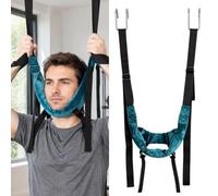 Neck Stretcher, Neck Stretcher, Cervical Spine with Double Traction System, Neck Traction Device, Spine Stretcher, Neck Trainer for Neck, Neck and Home