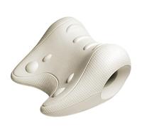 Neck Stretcher PU Soft Chiropractic Neck Decompression Pain Relief Tri-Directional Cervical Traction for Men Women Stretch & Cervical Pillows Stretcher Traction