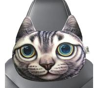 Neck Support For Car - Flexible Plush Material, Fiber Component, Cute Cat Sleeping Pillow | Universal Comfortable Support For Kids Travel Driving Sleeping Vehicle Road-Trip Commuting