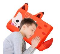 Neck Support Pillow - Soft Foam Cervical Pillow, Foam Neck Support Pillow | Cool Kids Ice Silk Cartoon Cervical Pillow, Ergonomic Cooling Orthopedic Side Sleeper Pillows for Children & Students