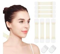 Neck Tape, 2025 New Face Lifting Tape Invisible, 20 PCS Invisible Lift Turkey Necks, for Necks Jaw(40Sticker)