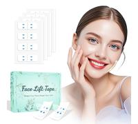 Neck Tape Lifting Invisible, Face Lift Tape Instant Facelift Under Makeup, V Edge Patches Skin Lifter Tapes for Turkey Neck, Loose Sagging Skin (1 Count (Pack of 240))