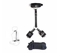 Neck to Wrist Restraint Bondage Set Sex Toys BDSM Restraints Kit Rope for Couples Adults SM Play Games