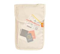 Neck Travel Briefcase Travel Briefcase | Anti-Theft Waterproof Passport Organizer with Phone Pocket for Tickets, Airport Travel, Business, Daily and Daily, beige, Se référer au descriptif, Refer to