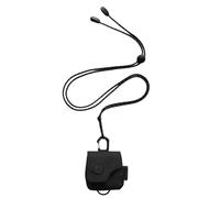 Neck Wallet, Travel Neck Wallet - Headphone Bag, Compact Coin Purse for Lipstick Card Key, Stylish Portable Change Headphones, Black/White, Consulte la descripción, See description