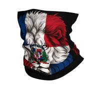Neck Warmer Dominican Republic Dominicans Republic Lion Flag Decorative Cuello Bufanda Multifunctional Sombreros For Sports Outdoor Tennis