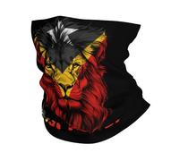Neck Warmer Lion Funny East Timor Flag Balaclava Anitdust Neck Gaiter Breathable Headband For Running Hunting Traveling
