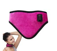 Neck Warmer - Rechargeable Neck Warmer, 3 Temperature Settings, Built-in Mugwort Pack, Soft and Portable Design, Adjustable Foot and Hand Heating | Convenient Water Heater by tem