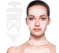Neck Wrinkle Patches - Reusable Silicone Patches for Chest, Forehead, Under Eye, Neck, Nasolabial Folds - Anti Wrinkle Pads for Firming, Smoothing Fine Lines, Anti-Aging Skincare, 11 Pcs