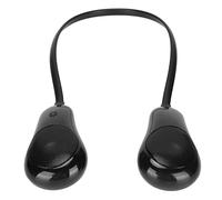 Neckband Bluetooth Speaker, Hands Free Wireless Wearable Speaker, True 3D Stereo Sound Around The Neck Speaker, Portable Neck Bluetooth Soundwear for Home Outdoor(black)