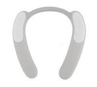 Neckband BT Speaker, Memory Card Wireless Neckband Speaker Portable for Travel (Gray)