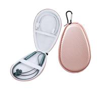 Neckband Headphones Case for Beats Flex Wireless Earbuds, for TONEMAC N18, N8 Bluetooth Earbud, Headphone with Microphone Headset Carrying Bag Pouch (Pink)