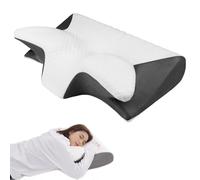 Neckhaven Hospitality Pillow, Neckhaven Pillow, Ergonomic Memory Foam Neck Support, Adjustable Contour Cooling Design for Back, Side & Stomach Sleepers (1)