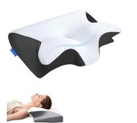 Neckhaven Pillow Hospitality Collection, Neck Haven Pillow Hospitality Collection 2026 Upgrade, Memory Foam Ergonomic Pillows, for Side Back Stomach Sleepers (Black)