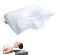 Neckhaven Pillow Hospitality Collection, Neck Haven Pillow Hospitality Collection 2026 Upgrade, Memory Foam Ergonomic Pillows, for Side Back Stomach Sleepers (White)