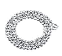 necklace Accessories Necklace Chains Chain Necklaces for Women for Pendants Single Chain Width 2 Mm Ball Chain,70Cm