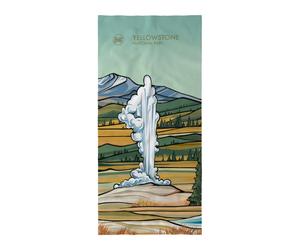 Necklace Buff National Parks Yellowstone Bleu 50x58 cm