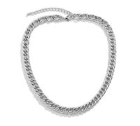 Necklace Chains for Men, Aluminium Silver Necklace Singapore Chain for Men