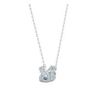 Swarovski Swan Pendant Necklace Stainless Steel 5514421 - Woman - Stainless Steel Silver 43 cm