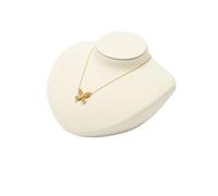 Necklace Display Bust Beige Jewelry Display Prop for Ring Bracelets Portrait Chest Necklaces Store Exhibition Stand(Color 6)