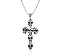 Necklace European and American Fashion Personality Skull Pendant Men s Bully Ingenuity Creative Necklace Gift for Women Men