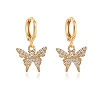 Necklace For Women Clavicle Chain Necklace Butterfly Choker Beautiful Golden Silver Plated Necklace Short Women Summer Holiday Romantic Gift Fashion E02483