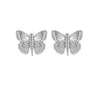 Necklace For Women Clavicle Chain Necklace Butterfly Choker Beautiful Golden Silver Plated Necklace Short Women Summer Holiday Romantic Gift Fashion E02376