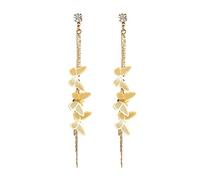 Necklace For Women Clavicle Chain Necklace Butterfly Choker Beautiful Golden Silver Plated Necklace Short Women Summer Holiday Romantic Gift Fashion E02494