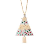Necklace for Women The Necklace Is A Delicate Metal Patchwork Pendant With Gold Nails A Festive Party Jewelry For Ladies