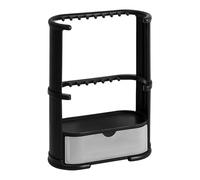 Necklace Holder Organizer | Jewelry Display Stand Necklace Holder Necklace Holder - 3 Tier Dustproof Jewelry Holder Jewelry Towers with Bracelet Drawer and Ring