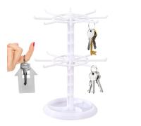 Necklace Holder Rack - Modern Key Holder, Versatile Storage Solution | Elegant Keychain Organizer, Ideal For Home Or Office, Space-Saving Display Rack, Great For gaft Ideas, Keeps Keys Neat
