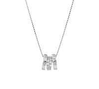 Necklace Jewelry Transfer Bead Necklace Ring Pendant Clavicle Chain Engraved Roman Numerals Necklaces for Women