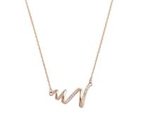 Necklace Korean Spiral Wave Female Collarbone Chain Cold Wind Fashion