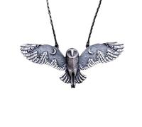Necklace Men, Necklace Necklace Chains Jewelry Men Women Pendant Necklacevintage Pendant Wisdom Animal Necklace Party Accessories