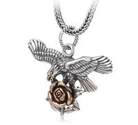 Necklace Men, Necklace Necklace Chains Jewelry Men Women Pendant Necklacevintage Pendant Wisdom Animal Necklace Party Accessories
