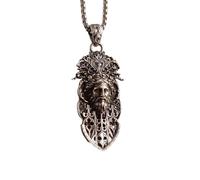 necklace men,Unique Retro Giant Sword Old Man's Head Sword Pendant Necklace Suitable for Men and Women To Wear Domineering Trend Jewelry Gift,best gifts