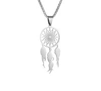 necklace necklaces for women,Bohemian Style Dream Catcher Tassel Long Pendant Necklace Women's Elegant Birthday Party Trendy Lucky Jewelry