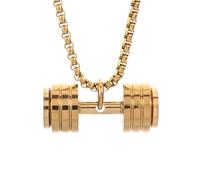 necklace necklaces for women,Creative Cool Design Weightlifting Barbell Pendant Necklace for Men and Women Domineering Leisure Sports Punk Jewelry