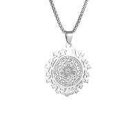 necklace necklaces for women,Solomon's Circle Seven Angels Amulet Necklace Six-Pointed Star Rune Pendant Men's Trendy Religious Lucky Jewelry