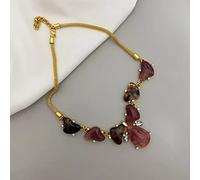 Necklace Pendant Autumn Winter Rhinestone Short Necklace Women Crystal Statement Vintage Jewelry Pearl friendship necklace Wedding Christmas for women