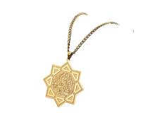 Necklace Pendant Calligraphy Necklace Qur'an Surat Al-Baqarah God does not burden a soul beyond what it can bear Birthday Jewellery Presents