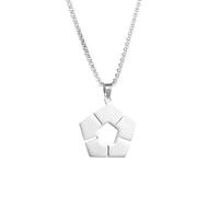 Necklace Pendant Chain Men Women Jewellery Blue Lock Soccer Necklaces Woman Creative Couples Chain Cosplay Collier