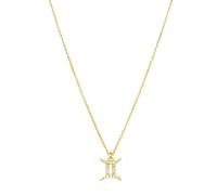 Necklace Pendant Chain Men Women Jewellery Constellation Symbol Long Chain Pendant Zodiac Necklace Women Birth Gemini For Women
